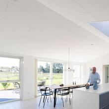 Rockfon Blanka B loftplade hvid 600 x 600 mm - 10-pk.